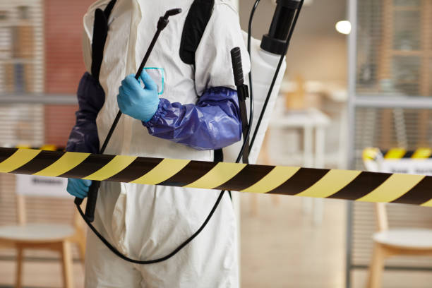 Professional Trauma Scene Cleanup technician working in Westport, IN